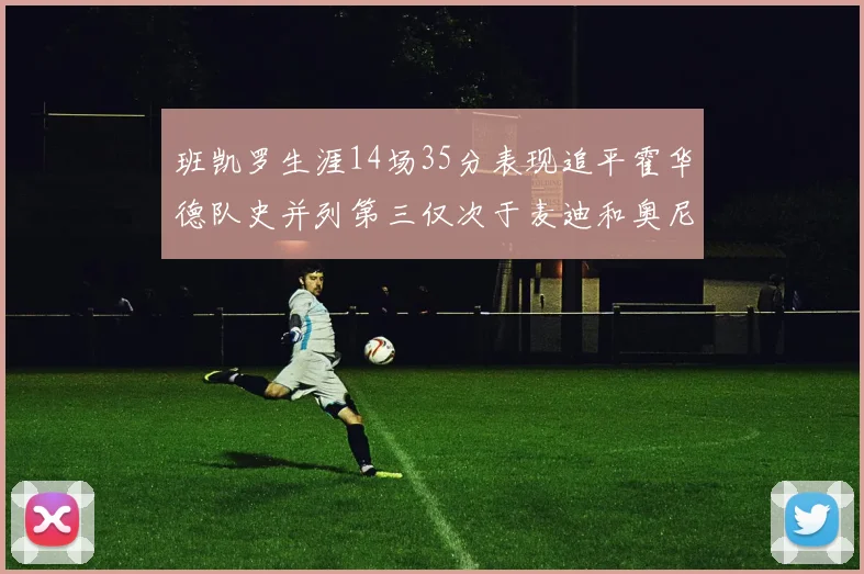 班凯罗生涯14场35分表现追平霍华德队史并列第三仅次于麦迪和奥尼尔
